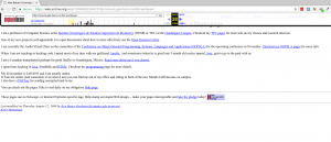 WayBackMachine view of Ken Bauer´s old homepage in August 1999