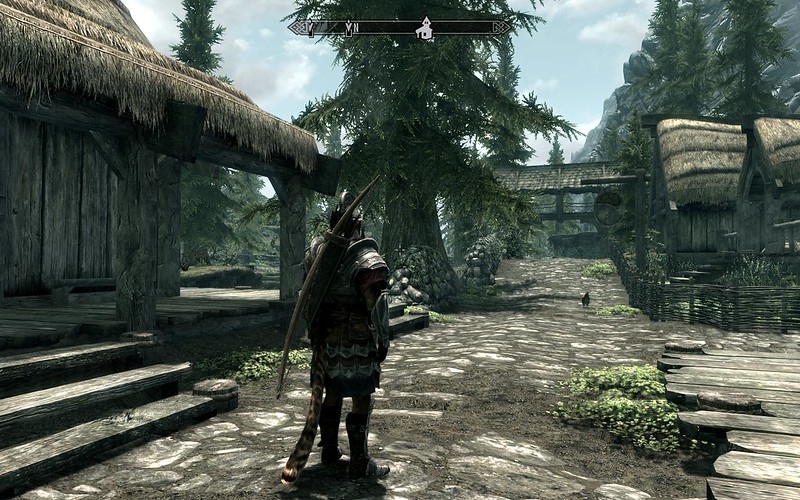 Screenshot from the video game Skyrim.