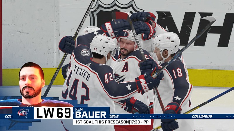 Screenshot from NHL 20