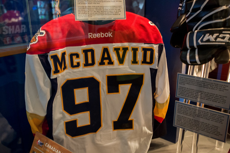 Connor McDavid Jersey,   Hockey Hall of Fame - Toronto, Ontario (Canada) 